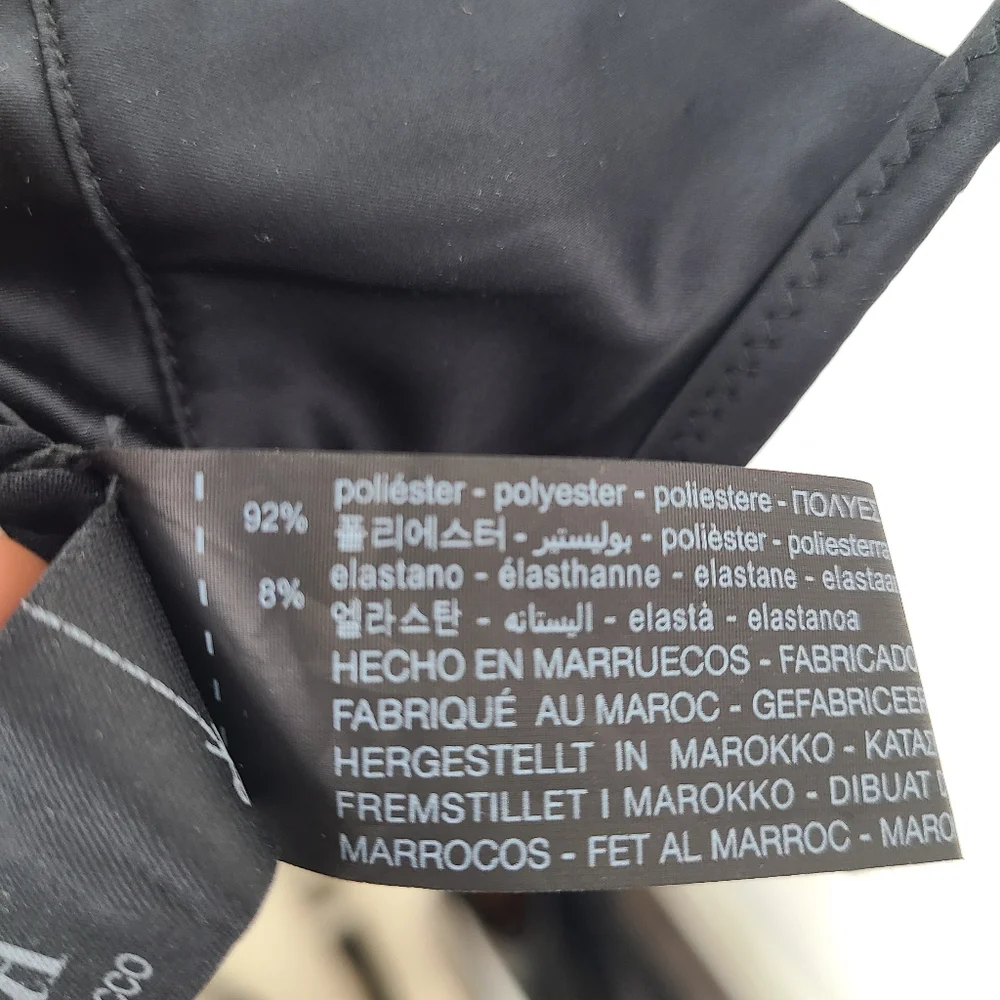 ZARA Satin Effect Bralette - Picture 4 of 5